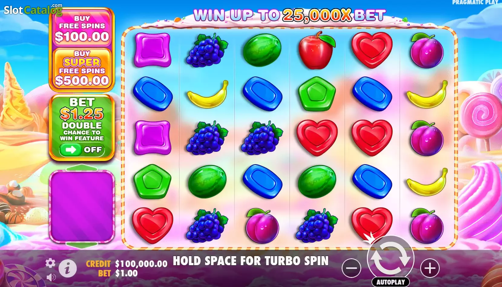 Sweet Bonanza เกมเพลย์